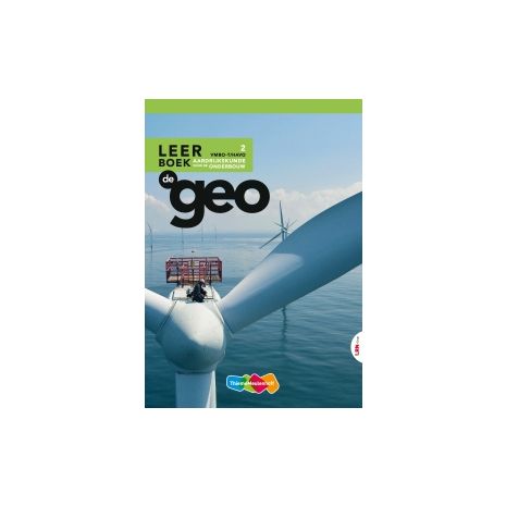 Afbeelding van De geo : 2 vmbo-t/havo : Leer- en werkboek