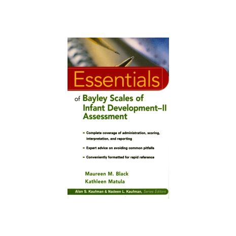 Afbeelding van Essentials of Bayley scales of infant development-II assessment Afbeelding van Essentials of Bayley scales of infant development-II assessment