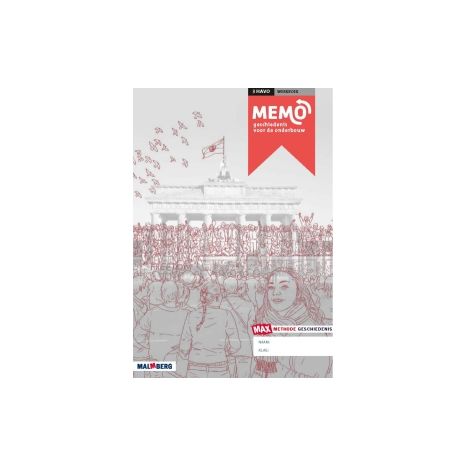 Afbeelding van MeMo - MAX - : 3 havo : Werkboek Afbeelding van MeMo - MAX - : 3 havo : Werkboek