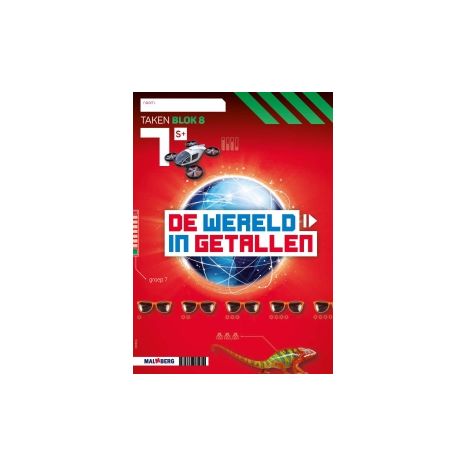 Afbeelding van De wereld in getallen 5e versie : Groep 7, blok 8 S+ : Werkboek Afbeelding van De wereld in getallen 5e versie : Groep 7, blok 8 S+ : Werkboek