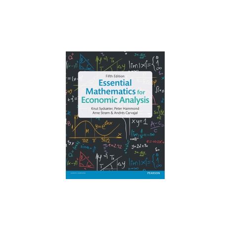 Afbeelding van Essential mathematics for economic analysis 5th ed Afbeelding van Essential mathematics for economic analysis 5th ed