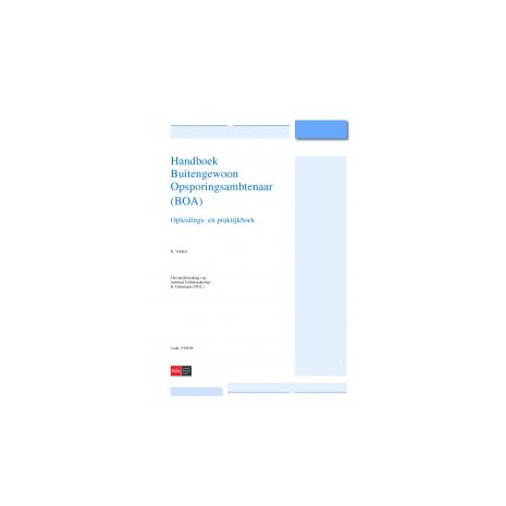 Afbeelding van Handboek Boa Afbeelding van Handboek Boa