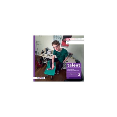 Afbeelding van Talent - MAX - : 3 vwo/gymnasium : Boek Afbeelding van Talent - MAX - : 3 vwo/gymnasium : Boek