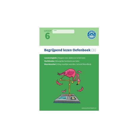 Afbeelding van Begrijpend lezen : Groep 6, 3 : Oefenboek Afbeelding van Begrijpend lezen : Groep 6, 3 : Oefenboek