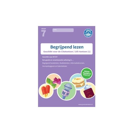 Afbeelding van Begrijpend lezen : Groep 7, 1 : Oefenboek Afbeelding van Begrijpend lezen : Groep 7, 1 : Oefenboek