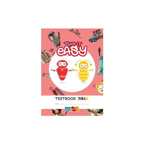 Afbeelding van Take it easy 2e dr : Groep 7+8 AB : Testbook Afbeelding van Take it easy 2e dr : Groep 7+8 AB : Testbook