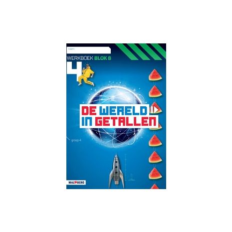 Afbeelding van De wereld in getallen 5e versie : Groep 4, blok 8 : Werkboek