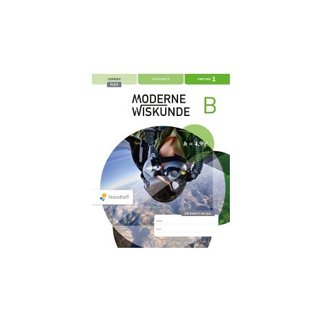Afbeelding van Moderne wiskunde 12e ed - FLEX - : vwo B 1 Afbeelding van Moderne wiskunde 12e ed - FLEX - : vwo B 1