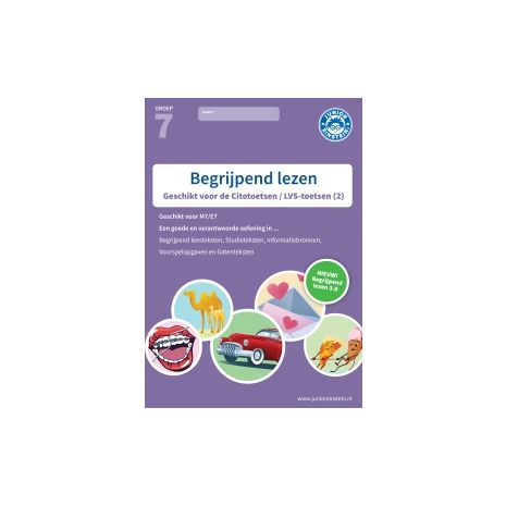 Afbeelding van Begrijpend lezen : Groep 7, 2 : Oefenboek Afbeelding van Begrijpend lezen : Groep 7, 2 : Oefenboek