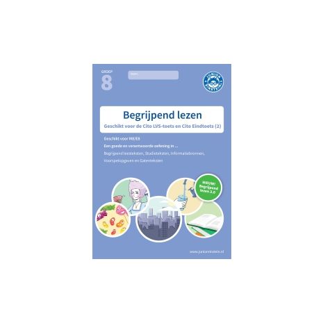 Afbeelding van Begrijpend lezen : Groep 8, 2 : Oefenboek Afbeelding van Begrijpend lezen : Groep 8, 2 : Oefenboek