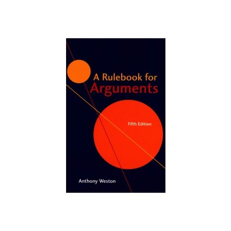 Afbeelding van A rulebook for arguments