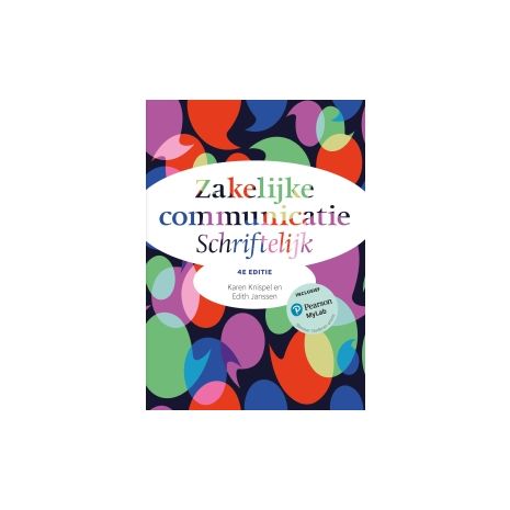 Afbeelding van Zakelijke communicatie 4e ed Afbeelding van Zakelijke communicatie 4e ed