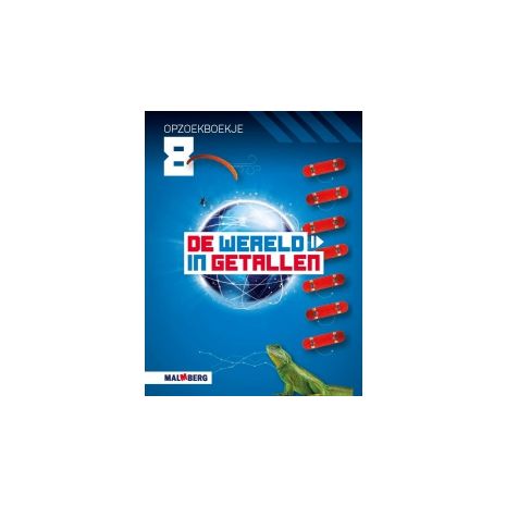 Afbeelding van De wereld in getallen 5e versie : Groep 8 : Opzoekboekje Afbeelding van De wereld in getallen 5e versie : Groep 8 : Opzoekboekje