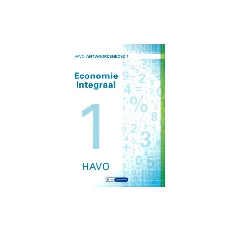 Afbeelding van Economie integraal : havo 1 : Antwoordenboek