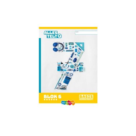 Afbeelding van Alles telt Q : Groep 7, blok 1 t/m 6 : Basiswerkschrift