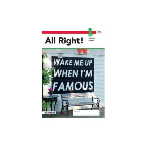 Afbeelding van All right! - MAX - : 3 vmbo-gt A  : Leerwerkboek