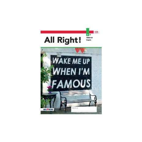 Afbeelding van All right! - MAX - : 3 vmbo-gt B : Leerwerkboek