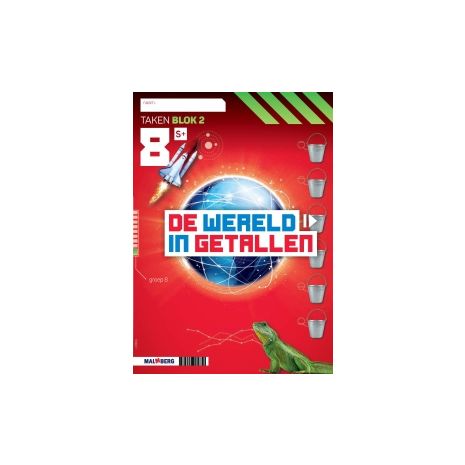 Afbeelding van De wereld in getallen 5e versie : Groep 8, blok 2 S+ : Werkboek