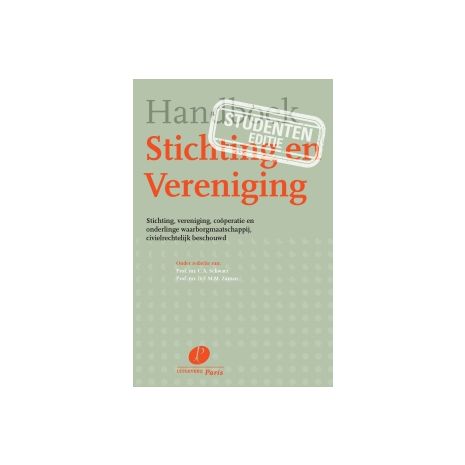 Afbeelding van Handboek stichting & vereniging Afbeelding van Handboek stichting & vereniging