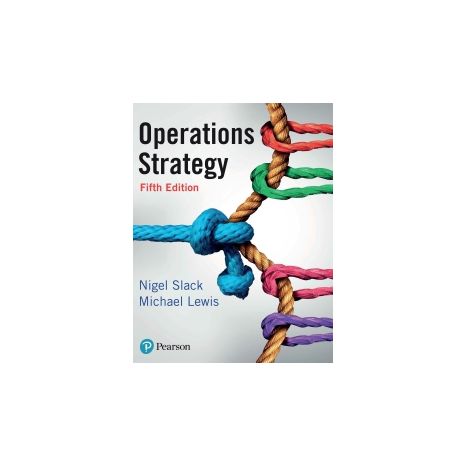 Afbeelding van Operations strategy 5th ed Afbeelding van Operations strategy 5th ed