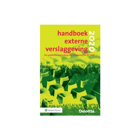 Afbeelding van Handboek externe verslaggeving 2020