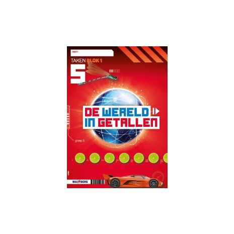 Afbeelding van De wereld in getallen 5e versie : Groep 5, blok 1 : Werkboek