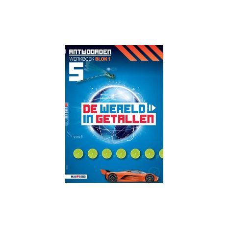 Afbeelding van De wereld in getallen 5e versie : Groep 5, blok 1 : Antwoordenboek