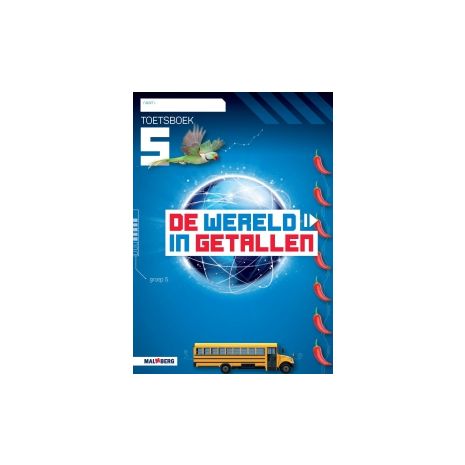 Afbeelding van De wereld in getallen 5e versie : Groep 5 : Toetsboek Afbeelding van De wereld in getallen 5e versie : Groep 5 : Toetsboek