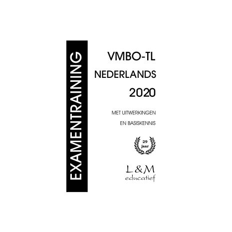 Afbeelding van Examentraining Nederlands : vmbo-tl : 2020 Afbeelding van Examentraining Nederlands : vmbo-tl : 2020