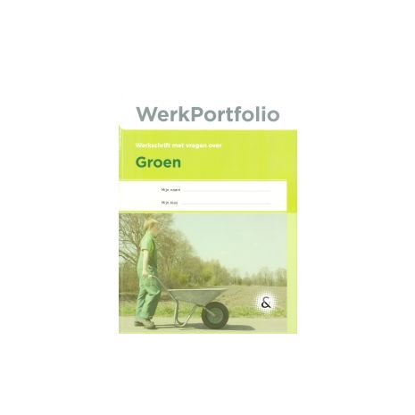 Afbeelding van Werkschrift Groen Afbeelding van Werkschrift Groen