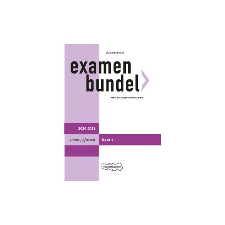 Afbeelding van Examenbundel NaSk 2 : vmbo-gt/mavo : 2020-2021 Afbeelding van Examenbundel NaSk 2 : vmbo-gt/mavo : 2020-2021