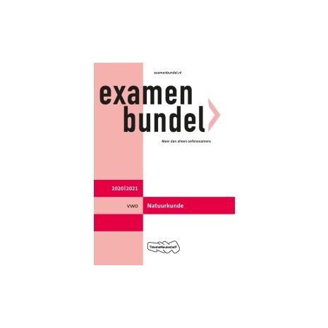 Afbeelding van Examenbundel Natuurkunde : vwo : 2020/2021