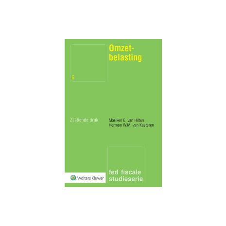 Afbeelding van Omzetbelasting 16e geh. herz. dr