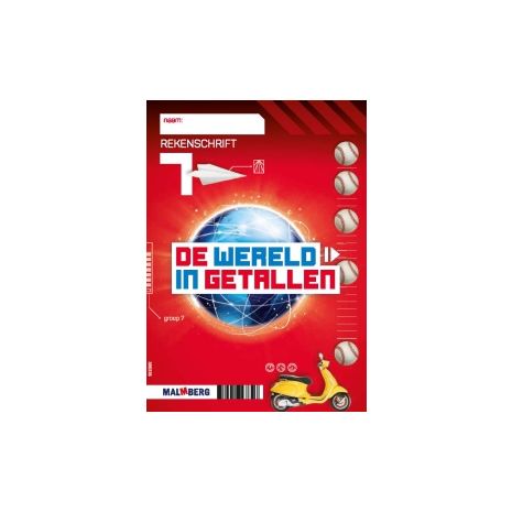Afbeelding van De wereld in getallen 5e versie : Groep 7 A : Rekenschrift Afbeelding van De wereld in getallen 5e versie : Groep 7 A : Rekenschrift