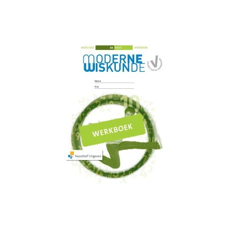 Afbeelding van Moderne wiskunde 10e ed : 3 havo AB : Werkboek