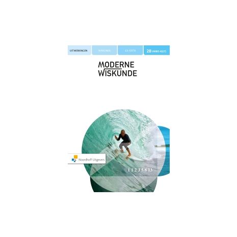 Afbeelding van Moderne wiskunde 12e ed : 2 vmbo-kgt B : Uitwerkingenboek Afbeelding van Moderne wiskunde 12e ed : 2 vmbo-kgt B : Uitwerkingenboek