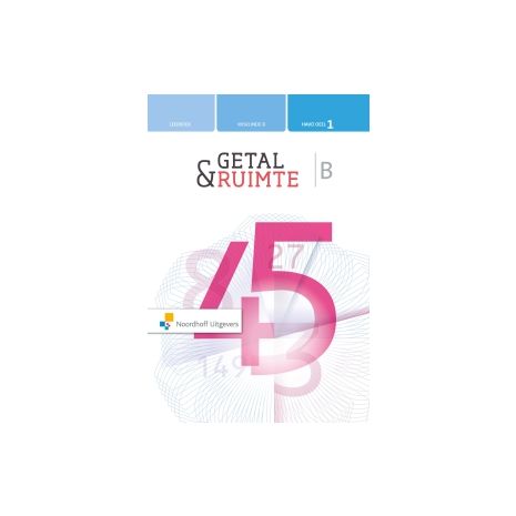 Afbeelding van Getal & ruimte 12e ed : havo B 1 : Leerboek