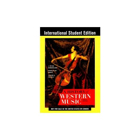 Afbeelding van A history of Western music Afbeelding van A history of Western music