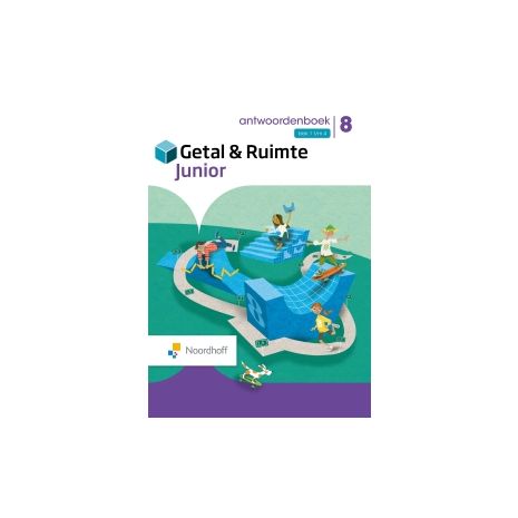 Afbeelding van Getal & ruimte junior : Groep 8, blok 1 t/m 4 : Antwoordenboek