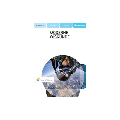 Afbeelding van Moderne wiskunde 12e ed : 4 vmbo-k B : Uitwerkingen