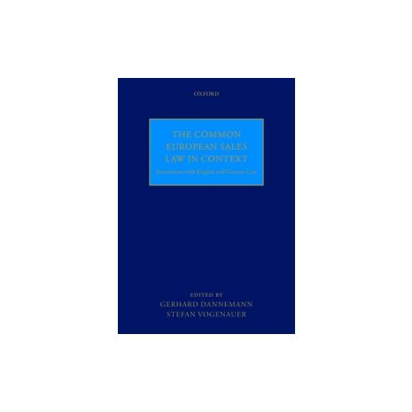 Afbeelding van The Common European Sales Law in Context: Afbeelding van The Common European Sales Law in Context: