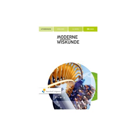 Afbeelding van Moderne wiskunde 12e ed : 3 havo A : Uitwerkingen Afbeelding van Moderne wiskunde 12e ed : 3 havo A : Uitwerkingen