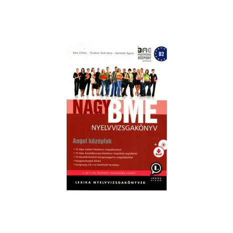 Afbeelding van Nagy BME nyelvvizsgakönyv