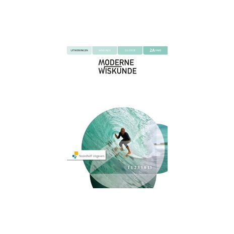 Afbeelding van Moderne wiskunde 12e ed : 2 vwo A : Uitwerkingen Afbeelding van Moderne wiskunde 12e ed : 2 vwo A : Uitwerkingen