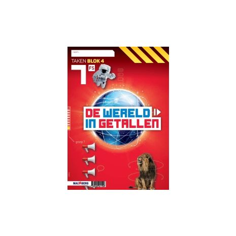 Afbeelding van De wereld in getallen 5e versie : Groep 7, blok 4 FS : Werkboek Afbeelding van De wereld in getallen 5e versie : Groep 7, blok 4 FS : Werkboek