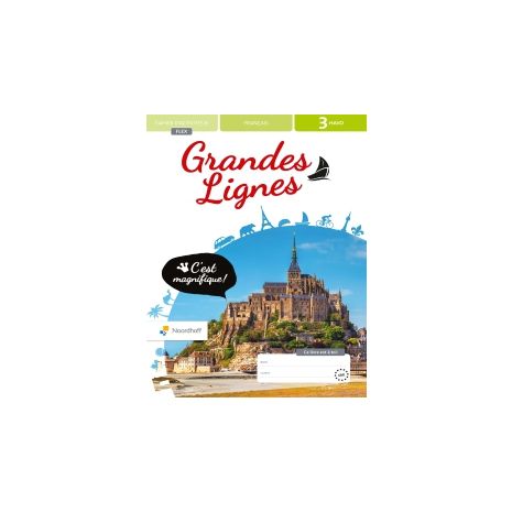 Afbeelding van Grandes lignes 6e ed : 3 havo AB : Cahiers d'activités