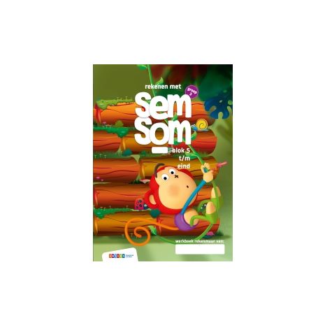 Afbeelding van Semsom : Groep 3, rekenmuur start blok 5 t/m eind : Werkboek rekenmuur Afbeelding van Semsom : Groep 3, rekenmuur start blok 5 t/m eind : Werkboek rekenmuur