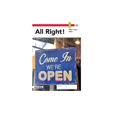 Afbeelding van All right! - MAX - : 1 vmbo-t/havo : Leerwerkboek