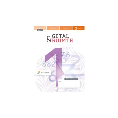 Afbeelding van Getal & ruimte 12e ed - FLEX - : 1 vmbo-t/havo 1+2 : Leerboek Afbeelding van Getal & ruimte 12e ed - FLEX - : 1 vmbo-t/havo 1+2 : Leerboek