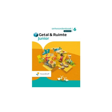 Afbeelding van Getal & ruimte junior : Groep 6, blok 6 t/m 9 : Antwoordenboek leerwerkboek